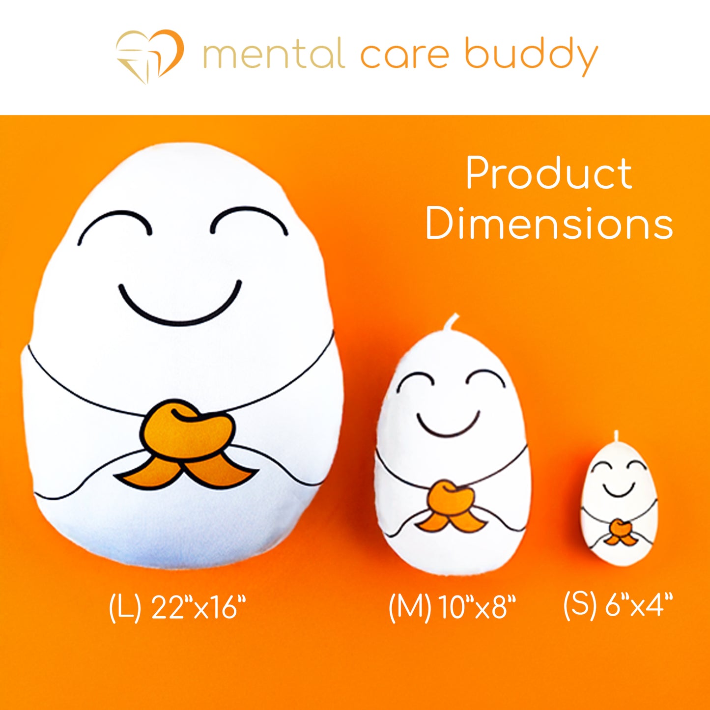 Mental Care Buddy: Eco-Friendly Comfort & Sensory Pillow for Emotional Support and Anxiety Relief